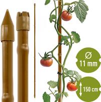 Augalo atrama Bioogrod 720419, 150 cm, plastikas/plienas, ruda sp.