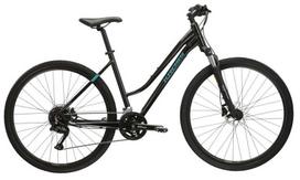 Dviratis hibridinis Kross Evado 5.0 DM, 28 ", M rėmas, juoda sp./turkio sp.