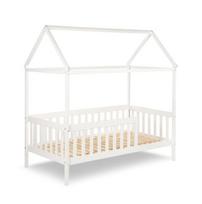 Vaikiška lova BabyTrold Husseng 2, balta sp., 80 x 160 cm, be patalynės dėžės, be čiužinio