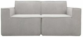 Modulinė sofa Homla Lykke, šviesiai pilka sp., 88 x 190 cm x 73 cm