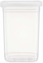 Dėžutė maistui Domotti Albert, 1.5 l, 12 cm x 12 cm, skaidri sp./balta sp.