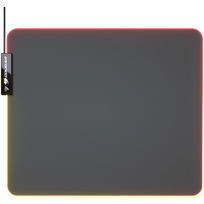 Pelės kilimėlis Cougar Gaming Neon RGB, 35 cm x 30 cm x 4 cm, juoda sp.