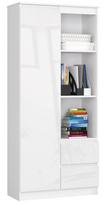 Biuro spinta Akord CLP R11, balta sp., 180 cm x 80 cm x 35 cm