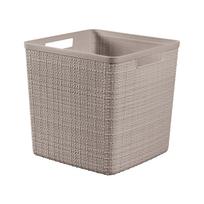 Krepšys, daiktų saugojimo Curver Jute, 1.7 l, smėlio sp., 28 x 28 x 27 cm