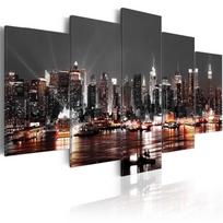 Akrilo stiklo reprodukcija Artgeist Gray City, 200 cm x 100 cm
