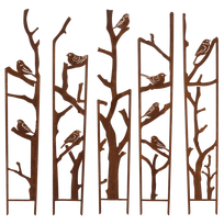 Augalo atrama 4IQ S, 117 cm x 1.5 cm, 87 cm, plienas, ruda sp., 5 vnt.