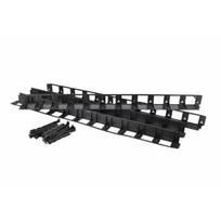 Vejos apvadas su smeigėmis AWTools AW60460, 400 cm x 5.8 cm, juoda sp.