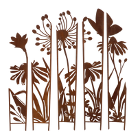 Augalo atrama 4IQ Flowers S, 87 cm x 1.5 cm, 117 cm, plienas, ruda sp., 5 vnt.