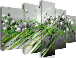 Akrilo stiklo reprodukcija Artgeist Green Rhythm, 20 cm x 50 cm