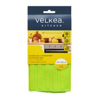 Šluostė, virtuvei Velkea 2In1, žalia sp., mikropluoštas