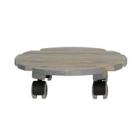 Gėlių stovas 4IQ Round, 28.7 cm x 28.7 cm x 8.2 cm, Ø 28.7 cm