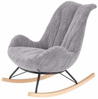 Supamasis krėslas Leisure Furniture Luis, pilka sp., 100 cm x 80 cm x 100 cm