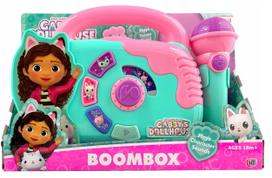 Interaktyvus žaislas, karaokė Spin Master Gabbys Dollhouse Boombox, mėlyna sp./rožinė sp.