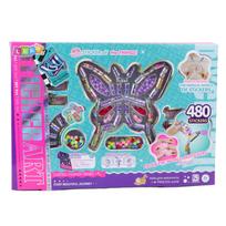 Apyrankių gaminimo rinkinys Lean Toys Stitch Art