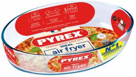 Stiklinis indas Pyrex Air Fryer, skaidri sp., 21 cm x 13 cm