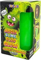 Žaislinis šlykštukas - gleivės Tuban Jiggly Slime Fluo Glow, žalia sp., 430 g