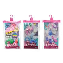 Drabužių lėlei rinkinys Mattel Barbie Fashion Accessories GWD98, (spalva/dizainas parenkami atsitiktine tvarka)