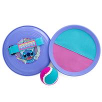 Lauko žaidimas, su kamuoliuku Seven Stitch Catch Ball, 18 cm x 18 cm, violetinė sp.