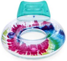 Pripučiamas ratas Bestway Tie Dye, skaidri sp./įvairių spalvų, 118 cm