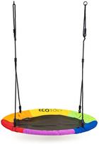 Sūpynės gandro lizdas vaikams EcoToys BOC100, 100 cm, juoda sp./įvairių spalvų