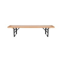 Lauko suoliukas 4IQ Kids Picnic, ruda sp., 120.2 cm x 20.2 cm x 31.8 cm