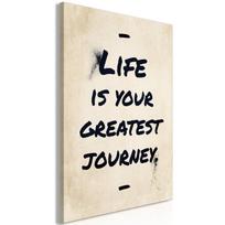 Foto paveikslas Artgeist Life is Your Greates Journey, 20 cm x 30 cm