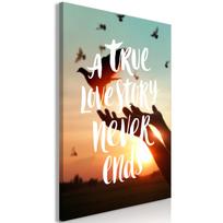 Foto paveikslas Artgeist A True Love Story Never Ends, 20 cm x 30 cm