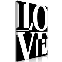 Foto paveikslas Artgeist Black and White Love, 20 cm x 30 cm