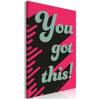 Foto paveikslas Artgeist You Got This!, 20 cm x 30 cm
