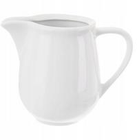 Puodelis pienui Orion Mona, 260 ml, 12 cm x 8 cm x 9.5 cm, balta sp., porcelianas