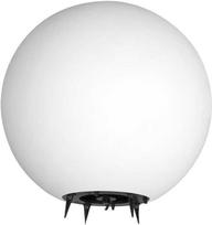 Pastatomas lauko šviestuvas Orno Luna II, 18W, E27, IP65, balta sp., 28 cm x 28 cm