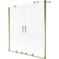 Vonios sienelė Mexen Velar Duo, 160 cm x 150 cm, gold/matinis