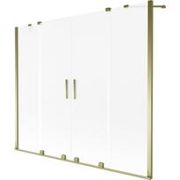 Vonios sienelė Mexen Velar Duo, 200 cm x 150 cm, gold/matinis
