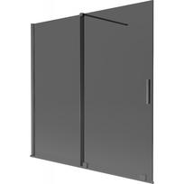 Vonios sienelė Mexen Velar, 160 cm x 150 cm, brushed gun gray sp./tonuotas