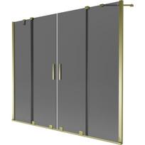 Vonios sienelė Mexen Velar Duo, 170 cm x 150 cm, gold/tonuotas