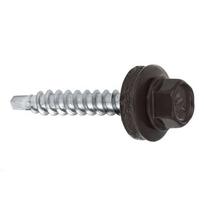 Savisriegis Klimas WFD, RAL8019, 4.8 mm x 80 mm, 100 vnt.