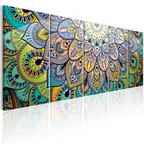 Reprodukcija Artgeist Mandala: Peacock's Tail N6884-DKXPWD, 225 cm x 90 cm