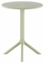 Lauko stalas Calvo, mėtinė (mint) sp., 60 cm x 60 cm x 72 cm
