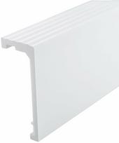 Karnizo uždengimas Karpol Creati Slim, 2000 mm, Ø 110 mm, balta sp.