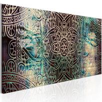 Reprodukcija Artgeist Mandala: Knot of Peace HK6559, 120 cm x 40 cm