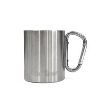 Puodelis Outliner, plienas, 0.3 l, sidabro sp.