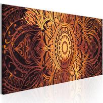 Reprodukcija Artgeist Amber Mandala HK6558, 120 cm x 40 cm