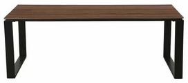Lauko stalas, ruda sp., 210 cm x 100 cm x 75 cm