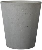 Gėlių vazonas Deroma Geomineral Cono, kompozicinės medžiagos, Ø 48.5 cm, antracito sp.