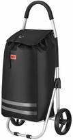 Pirkinių krepšys su ratukais Nils Extreme NC4304, sidabro sp./juoda sp., 45 l
