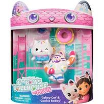 Figūrėlių rinkinys Spin Master Gabbys Dollhouse Cakey Cat & Cookie Bobby, 2 vnt., įvairių spalvų