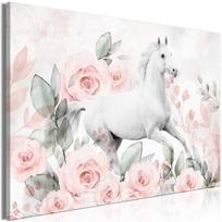 Reprodukcija Artgeist Gallop Among the Roses MDF02, 30 cm x 20 cm