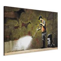 Reprodukcija Artgeist Cave Painting by Banksy N4187-S, 30 cm x 20 cm