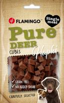 Skanėstas šunims Flamingo Hapki Pure Cubes, elnių mėsa, 0.085 kg
