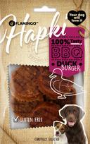 Skanėstas šunims Flamingo Hapki BBQ Burger, antiena, 0.085 kg